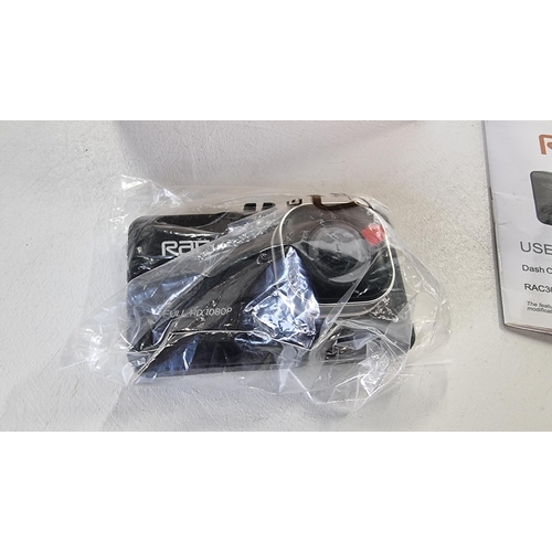 107 - Coopers RAC 3000 Dash Cam in as new condition, boxed