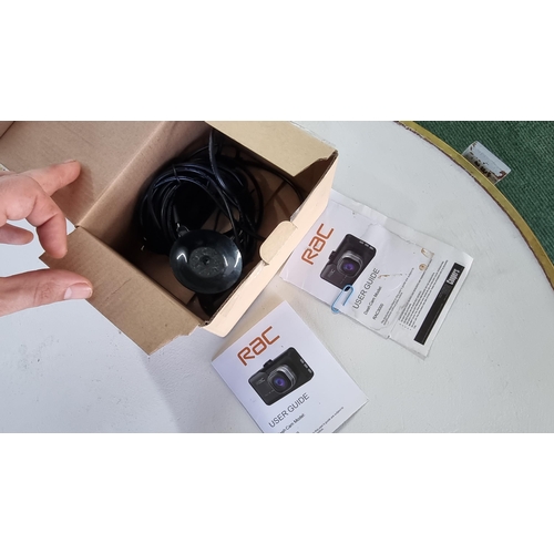 107 - Coopers RAC 3000 Dash Cam in as new condition, boxed