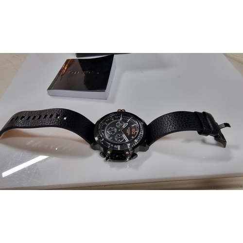 294 - Boxed as new unused oversized Diesel Gents Chronograph 5 Bar Watch - Model. DZ-4409. Attractive look... 