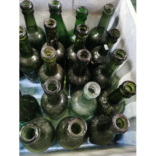 12 - Collection of 40x vintage bottles inc Shrewsbury and Wem Brewery, Tanner Brother's of Shrewsbury etc... 