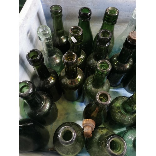 12 - Collection of 40x vintage bottles inc Shrewsbury and Wem Brewery, Tanner Brother's of Shrewsbury etc... 