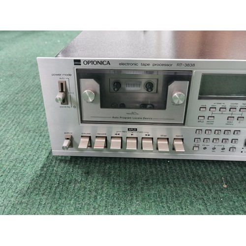 51 - Optonica Electronic Tape Processor, Model RT-3838. In excellent overall condition, comes complete wi... 