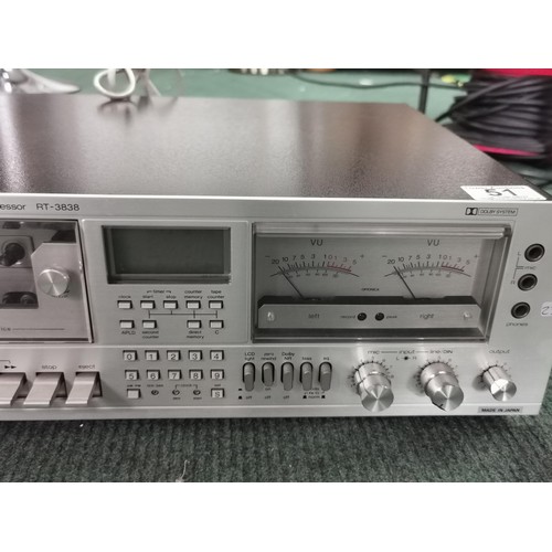 51 - Optonica Electronic Tape Processor, Model RT-3838. In excellent overall condition, comes complete wi... 