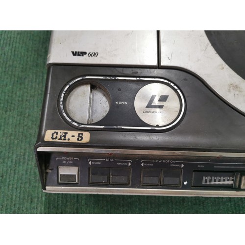 57 - VLP 600 Laser Disc Player, in need of restoration, untested.