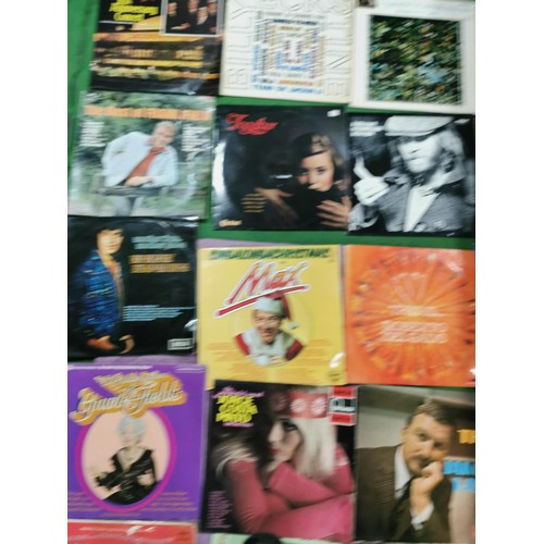 90 - Large quantity of 50x Lp's inc James Last, The Shadows, Beach Boys, Max by Graves etc