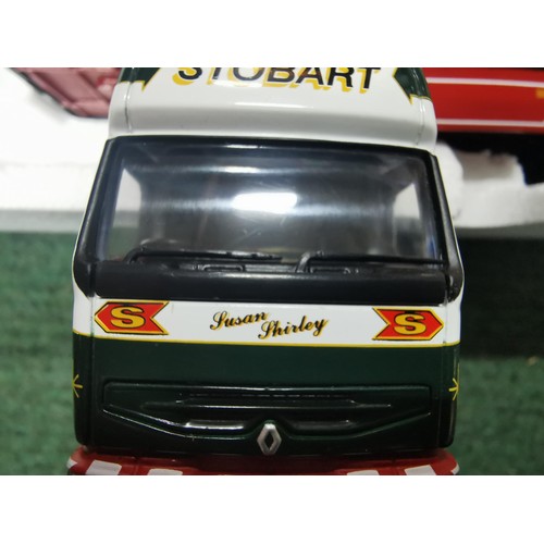 122 - Eddie Stobart Limited Edition No. 5483 out of 6090 Renault Premium Curtain Side truck with the name ... 