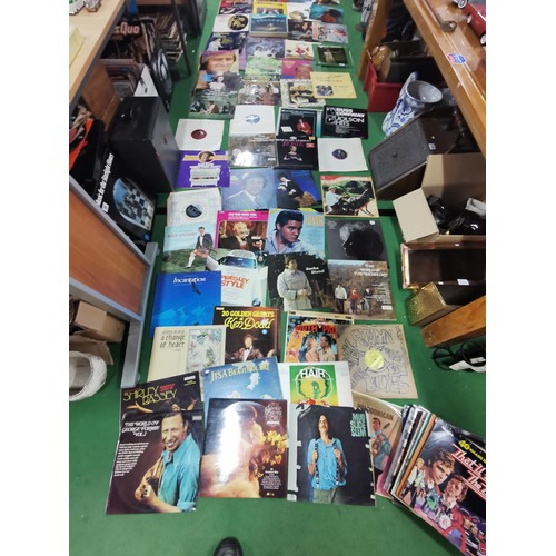 143 - Large quantity of approx. 80x LP's inc Cliff Richard, Tom Jones, Elvis Presley, Perry Como etc