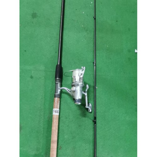 160 - 10ft Specialist feeder rod, 2 piece carbon rod with Mitchell reel