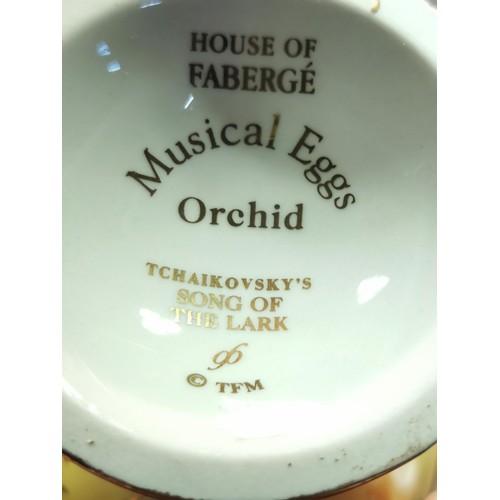 187 - House of Faberge musical eggs 