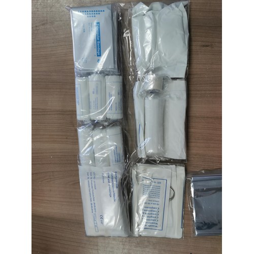 229 - New and sealed Renault car first aid kit inc a full sealed first aid kit, emergency rescue blanket, ... 