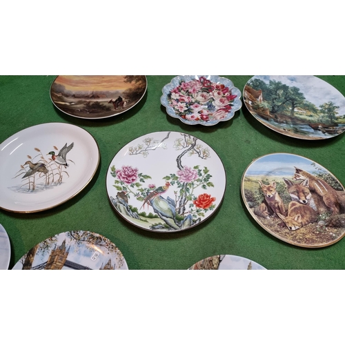 330 - Quantity of 15x various collectable plates including 4x Davenport plates, 4x Paragon plates etc. All... 