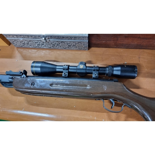 380 - .22 Air Rifle by West Lake in excellent clean condition, fitted with a Nikko Stirling gold crown 6X4... 