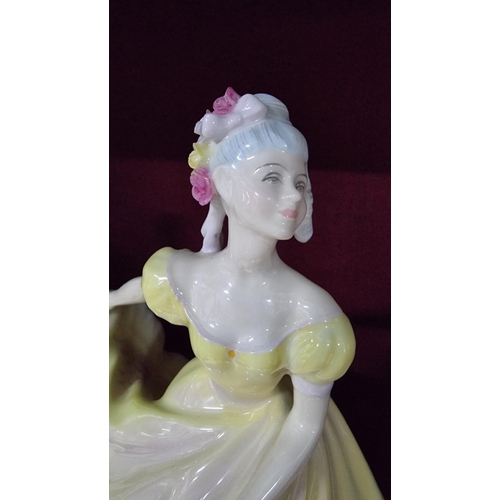 393 - 2x Royal Doulton lady figurines including Diana (HN.2468), Ninette (HN.2379). Both in excellent cond... 