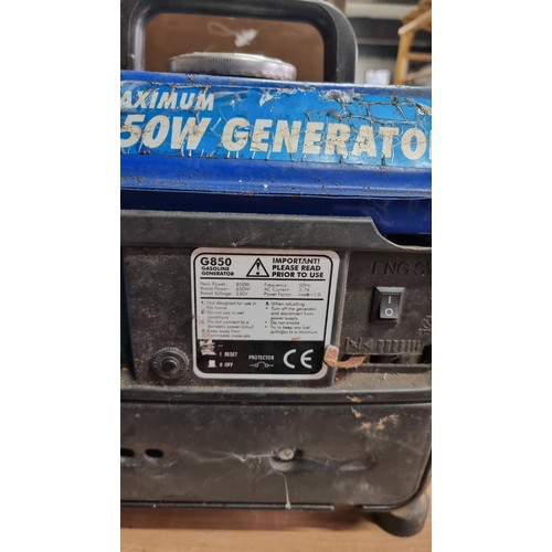 74 - Maximum 850w generator