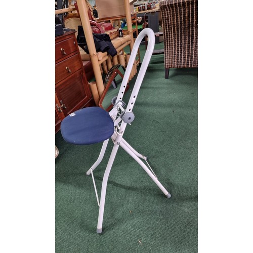 77 - Adjustable folding seat along with a shower chair