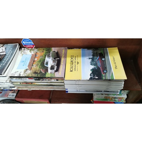 199 - Very large quantity of 300x Rolls Royce Enthusiasts Club Bulletin magazines dating from 1980s to the... 