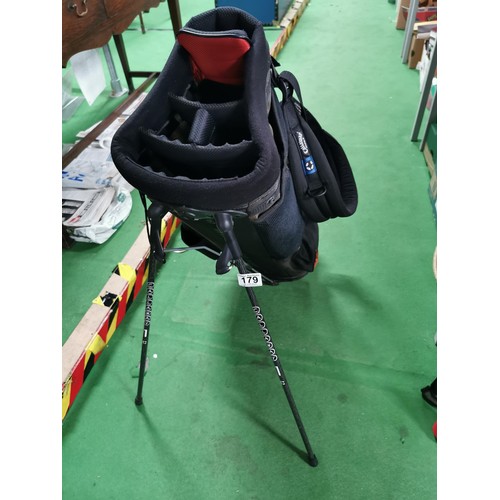 179 - Callaway free standing golf bag in very good condition and light use. Also comes with carry straps.