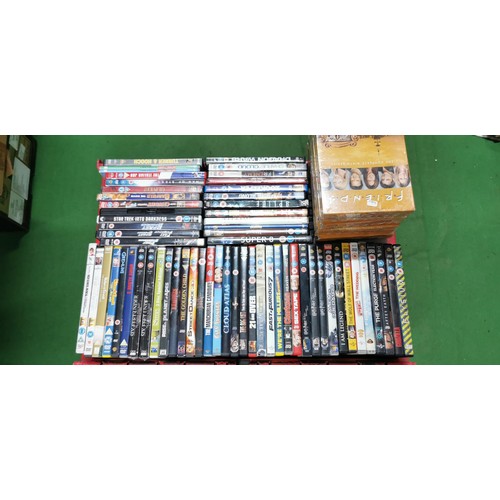 227 - Large quantity of 200x DVD's inc various genres