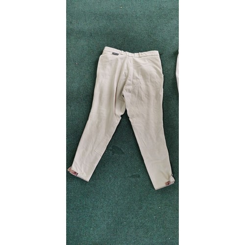 80 - 2x Pairs of Jodhpurs, one is Gorringe Britches size 32 waist and the other size 32 Regular.