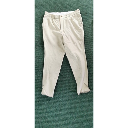 80 - 2x Pairs of Jodhpurs, one is Gorringe Britches size 32 waist and the other size 32 Regular.