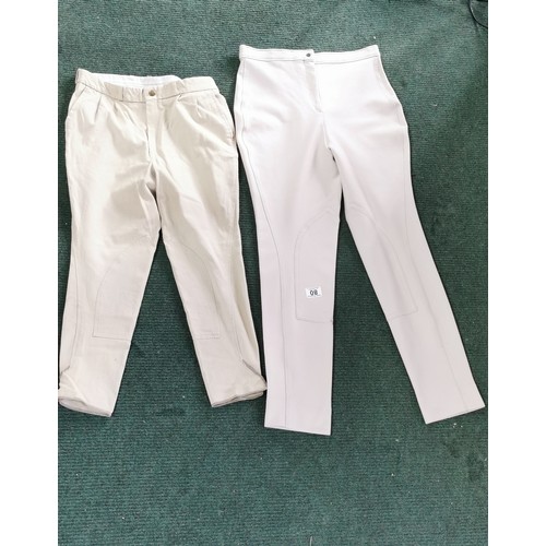 80 - 2x Pairs of Jodhpurs, one is Gorringe Britches size 32 waist and the other size 32 Regular.