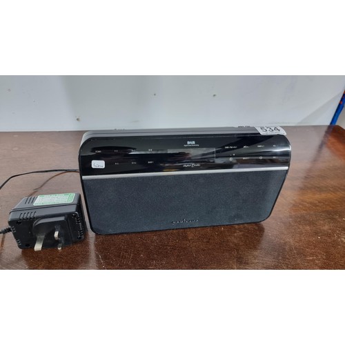 534 - Magic box DAB radio in good working order