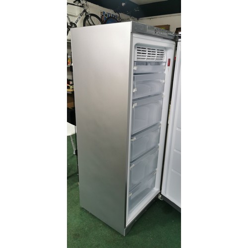 92a - Hotpoint FZFM151G Future 150cm x 60cm Frost Free Freezer - Graphite, in excellent condition, immacul... 