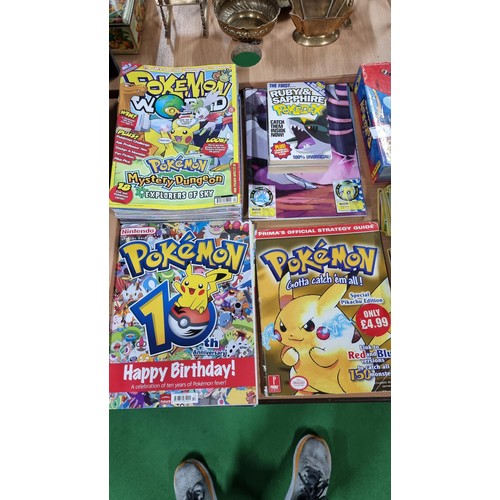 34 - A large comprehensive collection of Pokemon items inc a very large collection of Pokemon cards of va... 