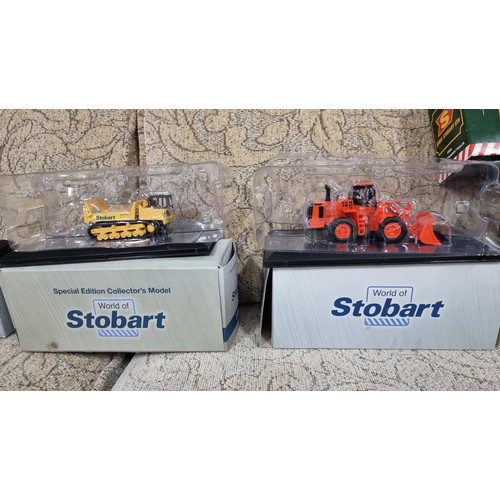 2 - Collection of 7x boxed as new Eddie Stobart diecast vehicles inc 3x Stobart lorries, A Scania low ca... 