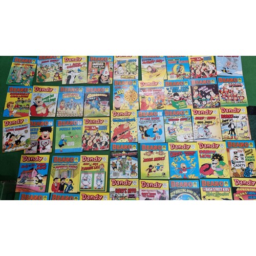 62 - Very large collection of 70 plus various Beano and Dandy comic magazines