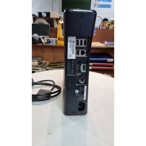 83 - Xbox 360 console in unknown condition as has no power lead complete with 320gb hard drive