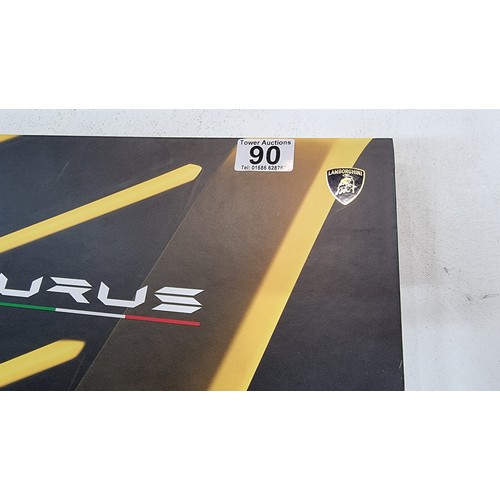 90 - Original Lamborghini Urus hardback sales brochure in excellent condition