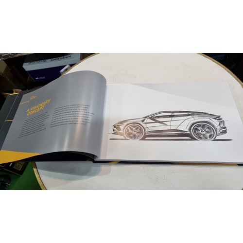 90 - Original Lamborghini Urus hardback sales brochure in excellent condition