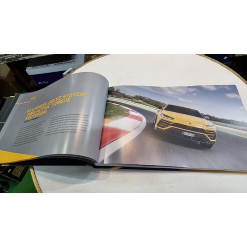 90 - Original Lamborghini Urus hardback sales brochure in excellent condition