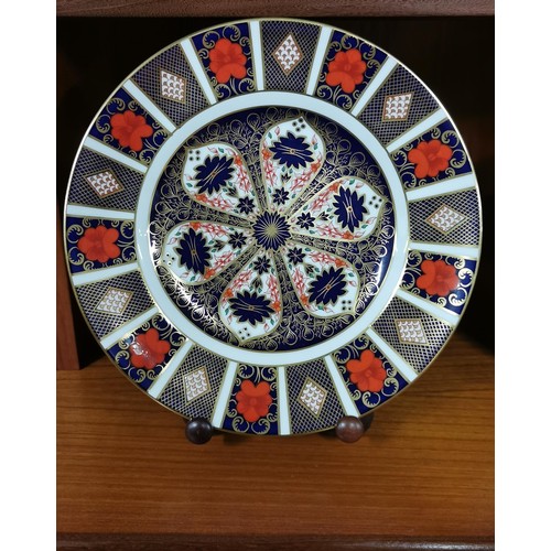 153 - 6x Royal Crown Derby - Old Imari 1128 dinner plates, most appear to be Seconds. All in excellent cle... 