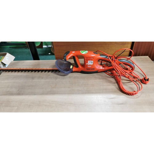 178 - Husqvarna Flymo Easicut 600XT 230v, 500w electric hedge trimmer