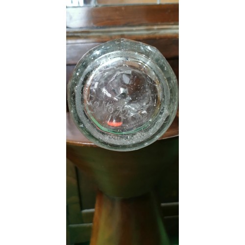 238 - J&B Jewsbury & Brown Ltd vintage glass soda syphon. Measures 32.5cm height.