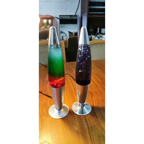 57B - Collection of 2x lava lamps and an anglepoise lamp