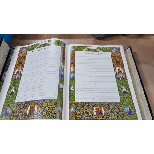 22 - Large ornate modern leather bound Holy Bible illuminated family edition by Lionheart Books Ltd. look... 