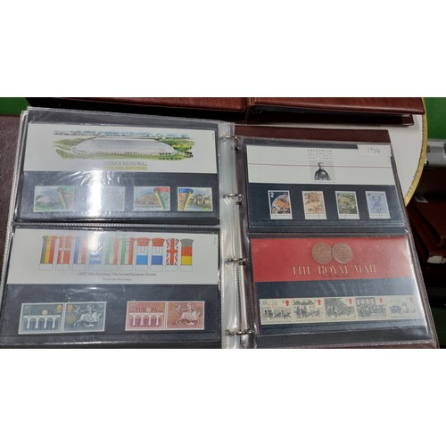 258 - 3x Royal Mail presentation pack files all containing presentation stamps each file is mostly complet... 