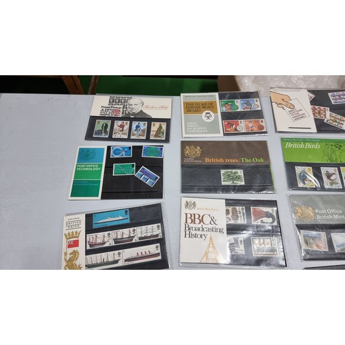 264 - Large collection of 31x various british mint stamp packs all in excellent clean condition