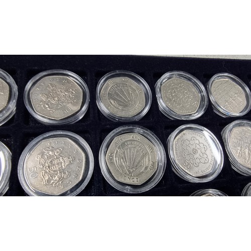 282 - Large collection of 39x collectable 50p coins with various designs inc 16x Beatrix Potter 50p coins,... 