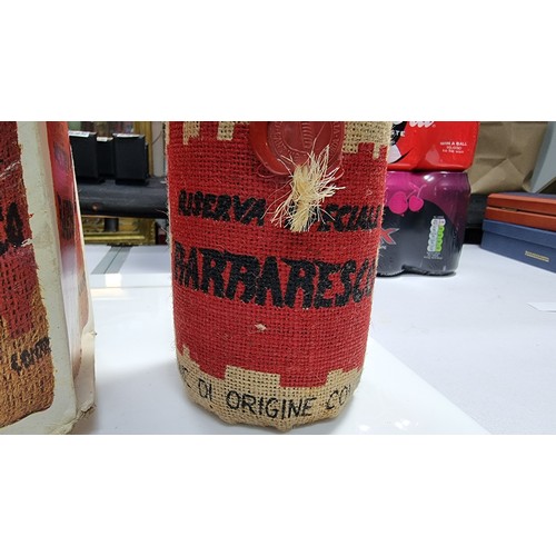 245 - Boxed bottle of vintage 1979 Barbaresco red wine from Italy sealed always been laid down a good qual... 