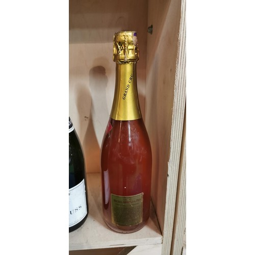 228 - 2x bottles of Champagne inc. Henri Schuss Champagne, Michel Arnould & Fils Rose Champagne 1x is Brut... 