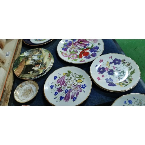 234 - Large quantity of collectable plates inc Royal Doulton Old Country Crafts Series plates, Royal Memor... 