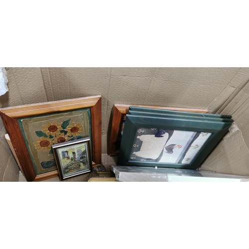 429 - Large quantity of mostly framed and glazed prints inc Renoir print, Lowry print etc.