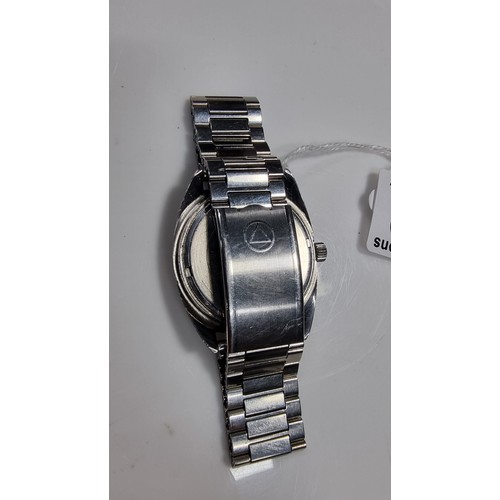 362 - Vintage Bulova Accutron stainless steel wrist watch and strap 3-683079 N4 in excellent condition how... 