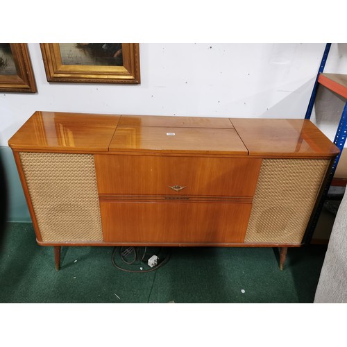 199 - VERY RARE Vintage Grundig German Stereo-Konzertschrank SO 184 Phonic Radiogram with a push pull ampl... 