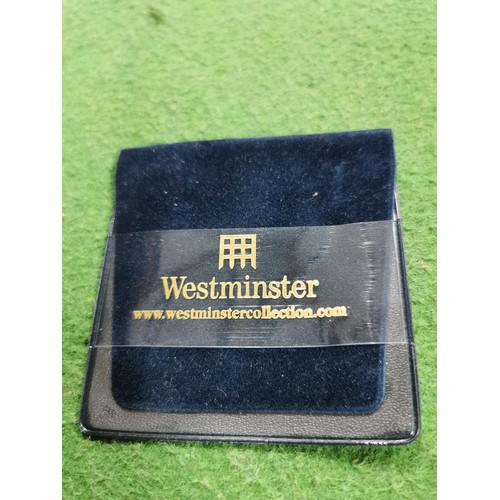 207 - Large qty of presentation wallets for collectable coins, mostly are Westminster single coin wallets.