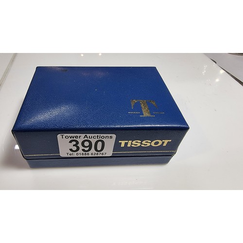 390 - Tissot electronic PR516 gents wrist watch in its original box in excellent condition requires a new ... 